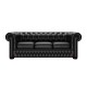 Classic Button Back 3 Seater Sofa